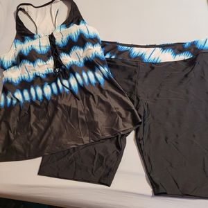 Plus size swim set